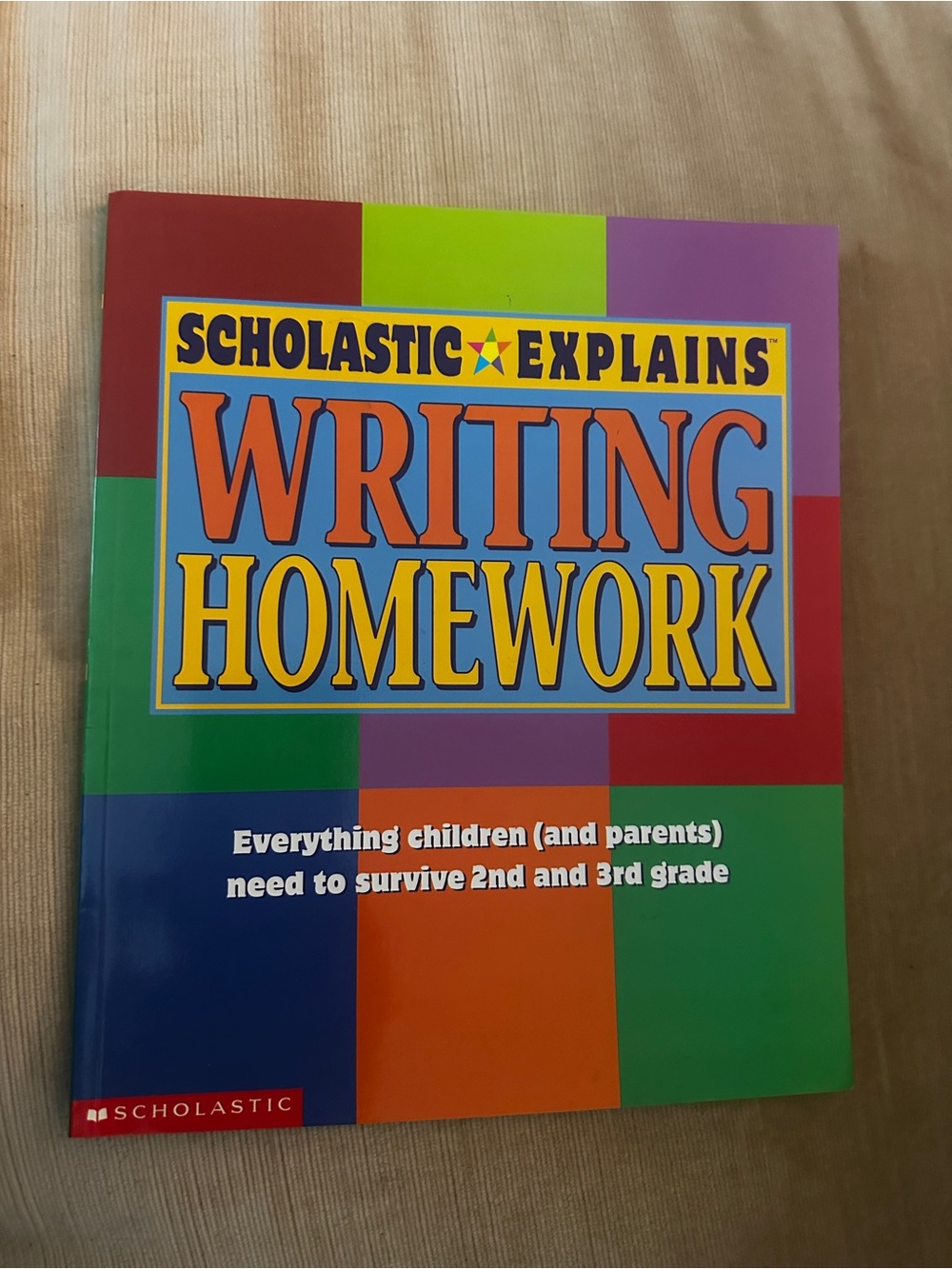Scholastic Explains Writing Homework
